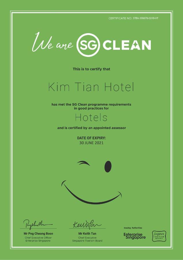 Kim Tian Hotel Singapore Exteriör bild